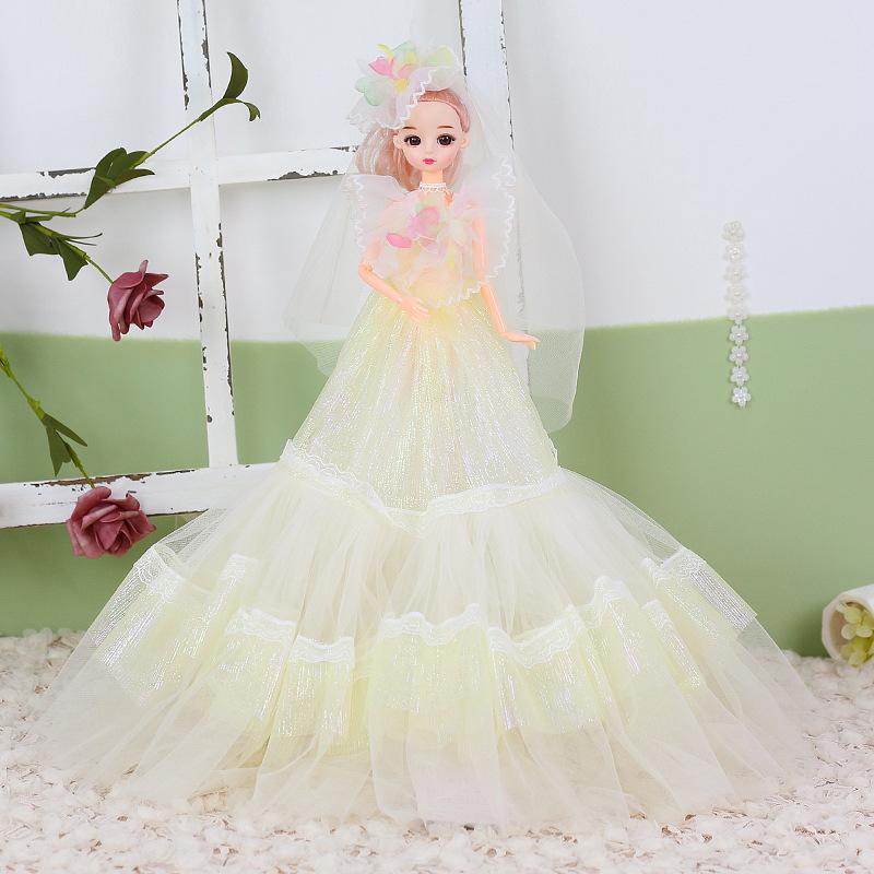 1 modisches Hochzeits-Prinzessinnenkleid, Barbie-Kleid