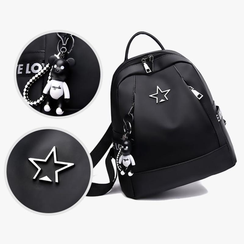 Small backpack women leather Shoulder Bag Summer Leisure mini backpacks female backpack bag