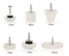 6-Piece Polishing Flap Wheel and Wax Set for Metal Grinding