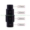 Tool for Motorcycles 3/8” Inch Allens Socket Front Wheel Hubs Spindle Adapter 17mm 19mm 22mm 24mm