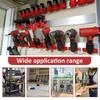 Wall Mount Power Tool Battery Holder ABS Tool Storage Rack Drill Tool Hangers Tool Holder Mount for Milwaukee M12 12V