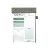 A5 Tearable Study Plan Sticky Notes & Daily Check-In Planner Notebook Pages