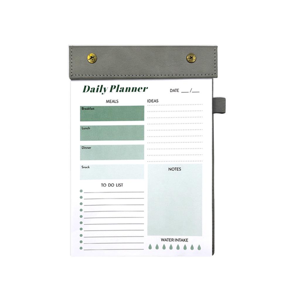 A5 Tearable Study Plan Sticky Notes & Daily Check-In Planner Notebook Pages