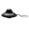Portachiavi Ornamento UFO Carino Mini Modello Astronave Ciondolo Portachiavi con Luce LED