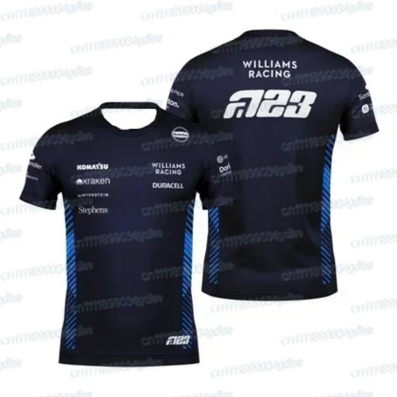 2026 Team T-shirt Carlos Formule 2025 T-shirt Fanshirt 3D Geprint T-shirt Gezinsmatching