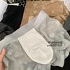 Men's Summer Vintage Brown Bear Jacquard Lace 10A Antibacterial Camellia Fragrance Flat Angle Underwear