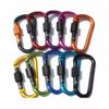 1 szt. Aluminiowy karabińczyk karabińczyk r D-Ring breloczek Karabinek brelok kempingowy