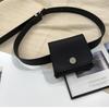 Stylish Mini Pu Belt Bag For Women With Removable Decoration Perfect For Everyday Use