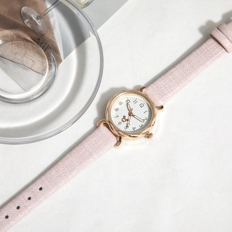 Mickey Mouse Student Women Quartz Watch With Decor For Children