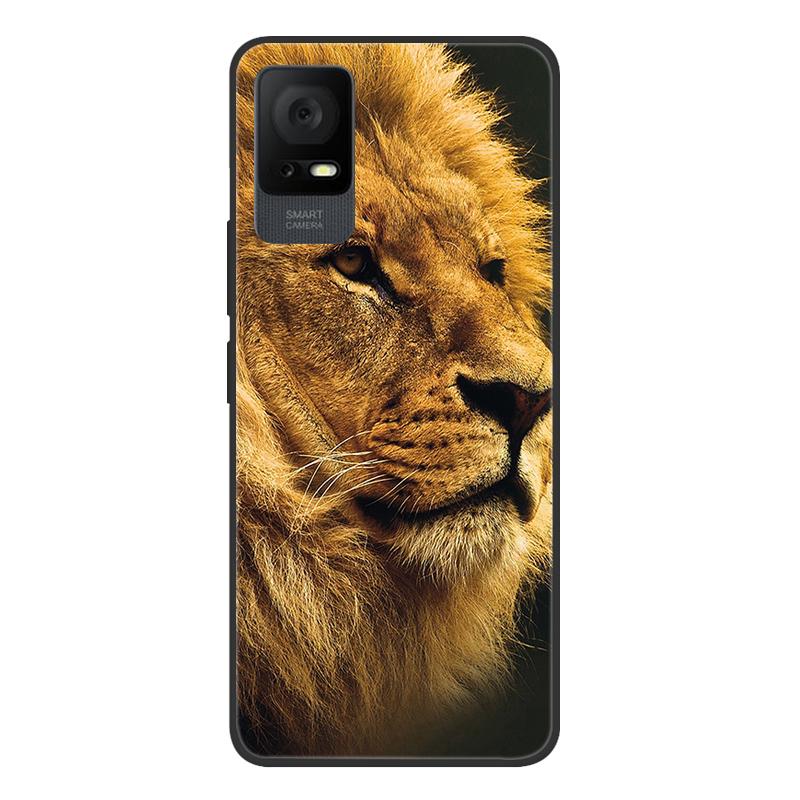 

for TCL 405 406 408 Case Butterfly Painted Soft Silicone Back Cases for TCL 405 T506D Phone Cover for TCL405 etui Funda 6.6 TCL T506D