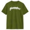 Slayyters Gothic Letter pRINT T Shirt Unisex  Vintage T Shirts Beach O Neck Fashion Tee Shirt Custom DIY Big Size Clothing