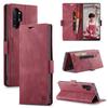 For Samsung Galaxy Note10+ Vintage Leather Flip Wallet Case with RFID Blocking Card Slot, Matte Retro Folio Cover for Women Men (4 Colors)