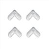 BHBL 4 Pieces Clear Safety Soft Plastic Table Desk Corner Guard Protector