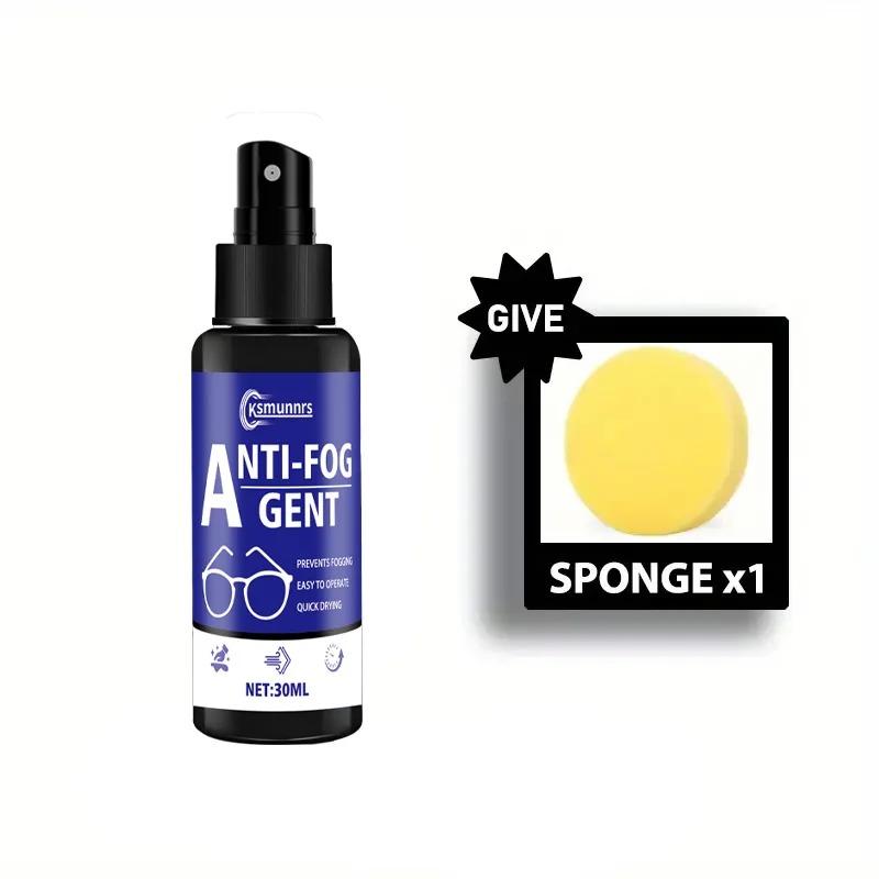 

Anti-Fog Spray for Glasses - Efficient Solution for Swimming Goggles Stylish Eyewear & Regular Glasses Fogging Problem Antifogging&1
