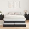 VidaXL Bed Frames with Storage Black Oak 160x200 Cm 3335654