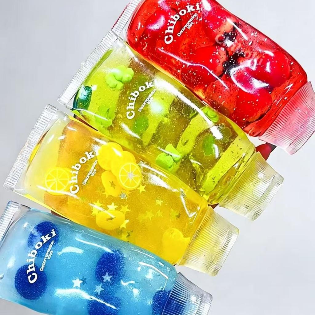 Süßes Frucht-Maltose-gefülltes Squishy-Spielzeug Zahnpasta-förmiges TPR Weiches Verformbares Quetschspielzeug Langsam aufsteigendes Squishy Fidget Sensorisches Spielzeug