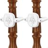 2 Pack Adapter for Pet Gate Installation on Stairs Puppies And Kittens