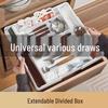 HANDUNYOU Expandable Drawer Cutlery Organizer