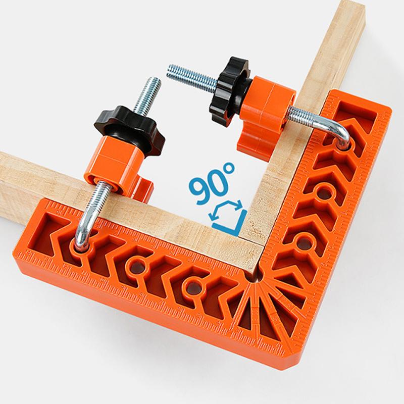 90 Degree Right Angle Locator 3/4 Inch Right Angle Clamps L-shaped Right Angle Ruler Professional Positioning Square Clamping