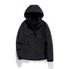 2-in-1 Waterproof Windproof Hooded Outdoor Jacket With Removable Fleece Liner Hiking Camping Winter Cycling