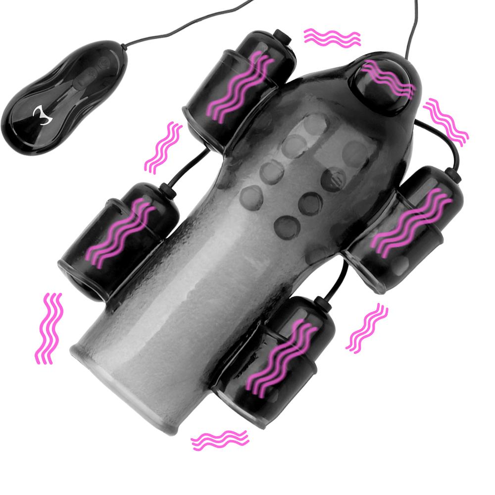 Penis Pump Trainer Vibrators For Men Glans Sucking Cock Enlargement Exerciser Male Masturbator Sex Toys Adult 18 Erotic Products