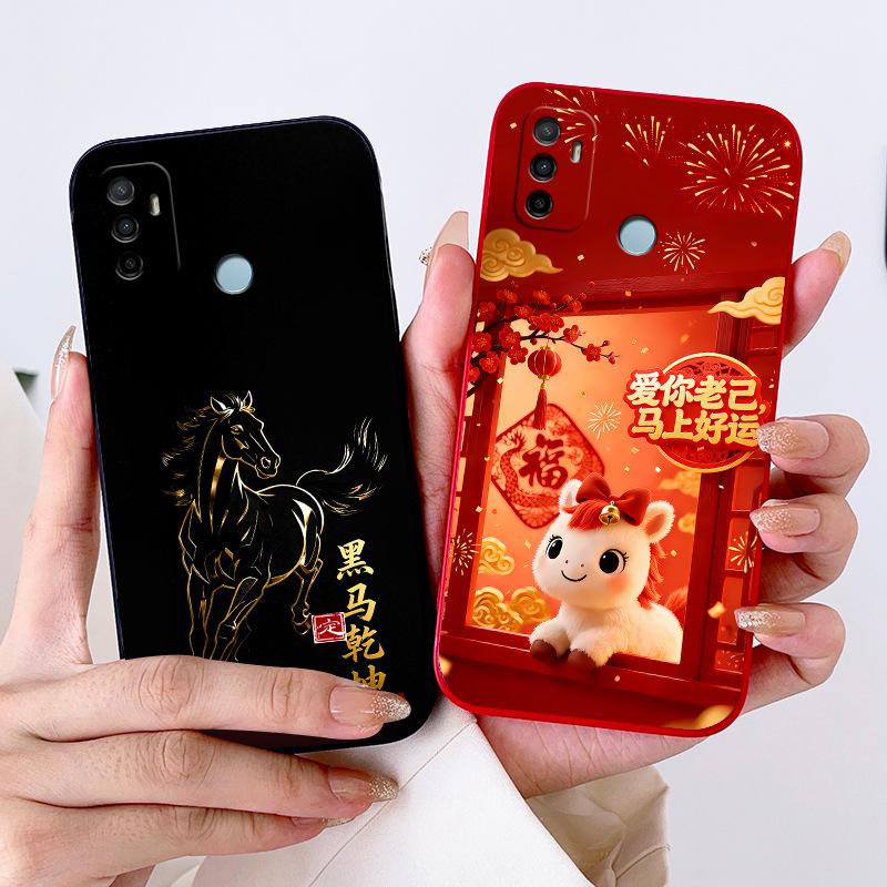 Applicable to oppoA11 mobile phone case, the new PDVM11 silicone PDVMo1 protective case for the Year of the Horse, all-inclusive anti-drop soft case