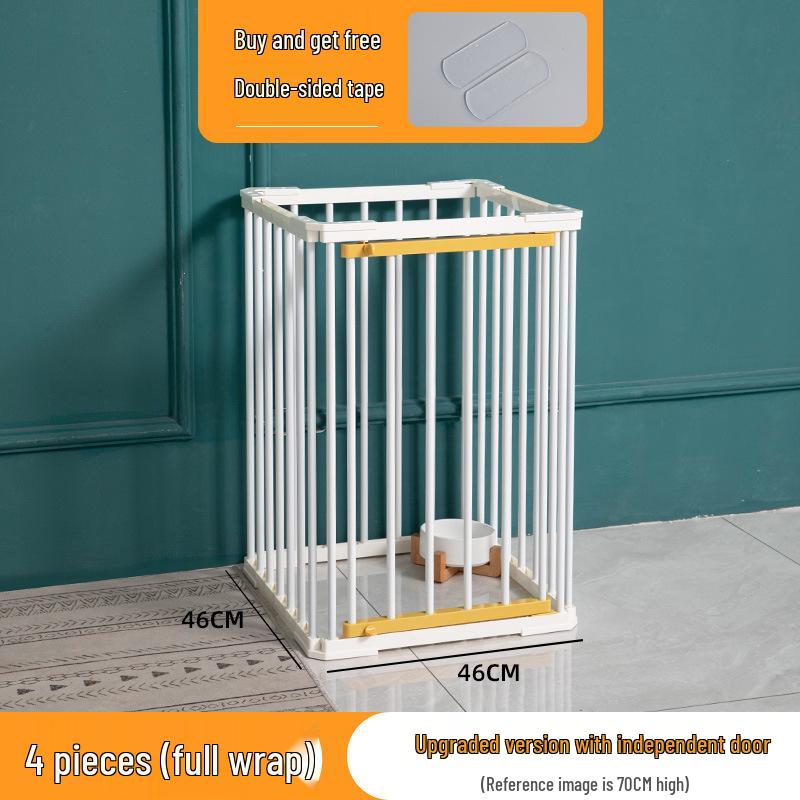 Portão de Isolamento e Cercado de Gaiola para Cães Pequenos e Médios