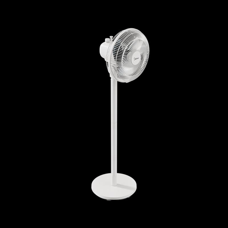 Midea 3-Speed Oscillating Pedestal Fan CN Plug (adapter Included)