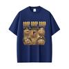 The Burnt Peanut Goop Goop Goop Funny Meme Graphic Tshirt Unisex Women Fashion Humor Pure Cotton T Shirt Male Oversized Streetwear