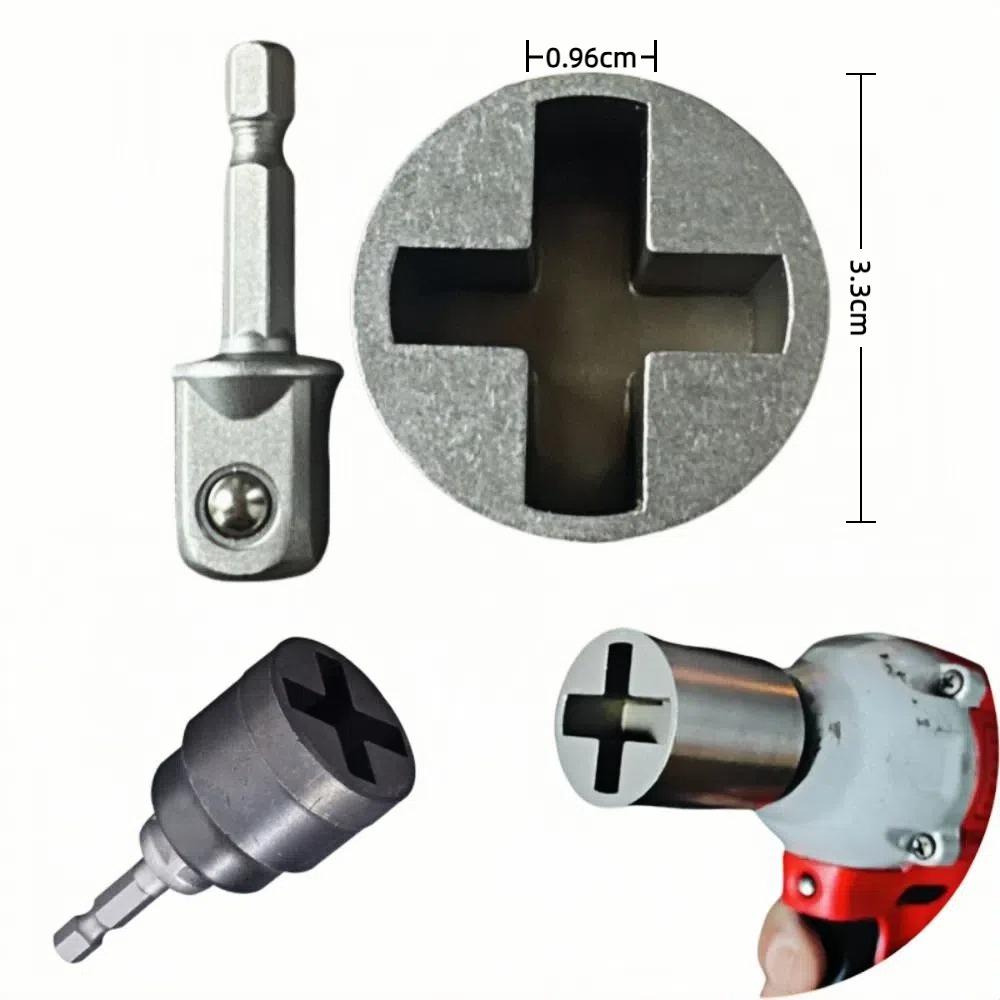 Universell passende elektrische Stecknuss 1/2 Zoll Aufnahme Demontagehülse Handbohrmaschinen-Einsatz