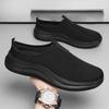 Men's Sneakers Comfortable Lightweight Soft Half Slipper Flat Running Shoes Outdoor Casual Sports Shoes Man Shoes