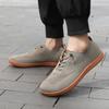 New Large-size Mesh Spring and Autumn Sports Shoes Breathable Student Running Shoes Men's Soft-soled Women's Travel Shoes