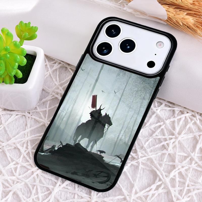 Samurai Japan Art Shockproof Phone Case for iPhone 17 Air 16e 15 11 12 14 13 Pro Max Cover Coque
