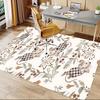1PC Mouse Floral Extra Large Non-Slip Floor carpet, Office, family, bedroom, Studio - Large Area RugJ0320