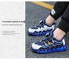 Mesh Sports Shoes with Rotating Buttons for Boys - Soft Sole Running and Basketball Shoes for Children