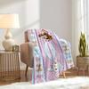 1pc Flannel Bunnies, Twins, FunThrow Blanket, Cartoon Truck Pattern Printed Blanket, Warm Cozy Soft Blanket For Couch Bed Sofa Car Office Ca