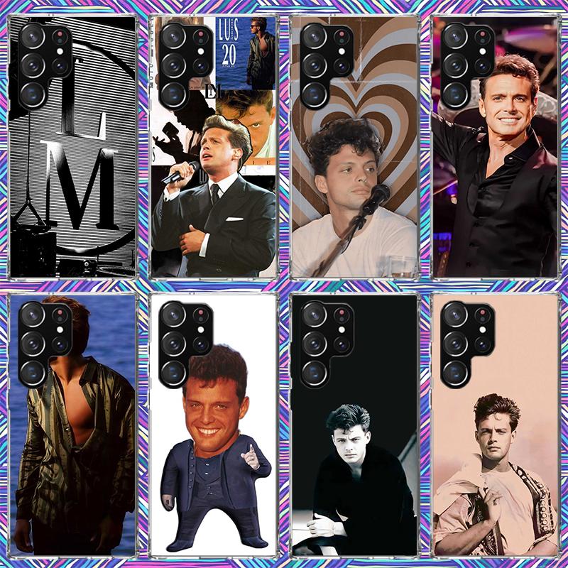 L-Luis M-Miguel Singer Phone Case For Samsung Galaxy S23 S24 S25 Edge S26 Ultra S22 + S21 Plus S20 FE Cover Silicone Print Shell
