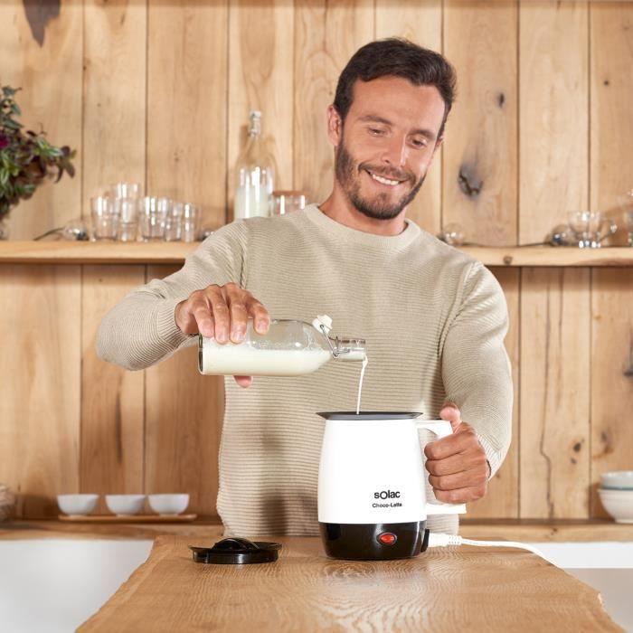 Mousseur à lait Solac MH9100 Choco-latte - 250W - Capacité de 1L - Filtre anti-crème