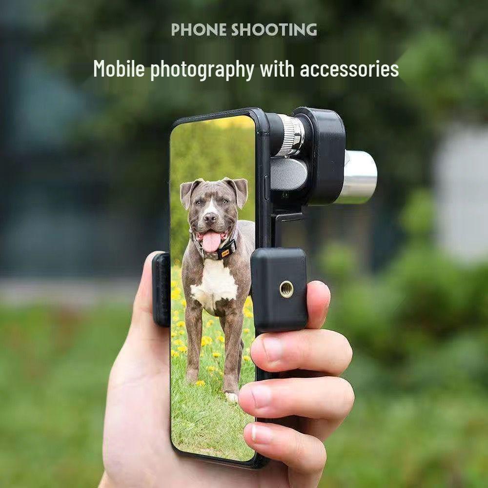 HD Low-Light Night Vision Monocular for Adults - High Magnification, Astronomical, Non-Infrared, Portable for Mobile Photography & Outdoors