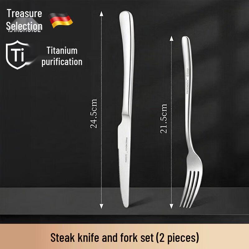 Stainless Steel Western Tableware Set