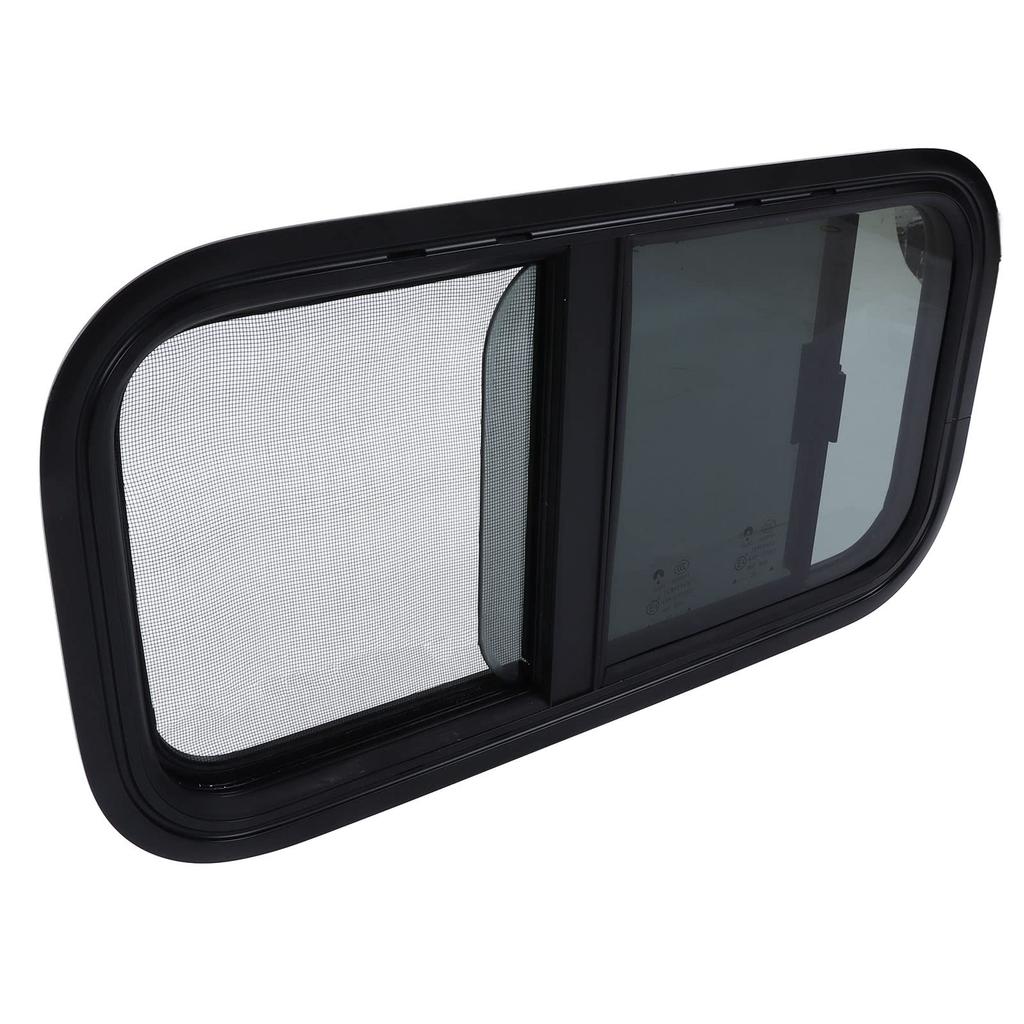 RV Window Screen for and Construction with Vertical and Horizontal Sliding Campers, Trailers, Vehicles, 600x300mm,