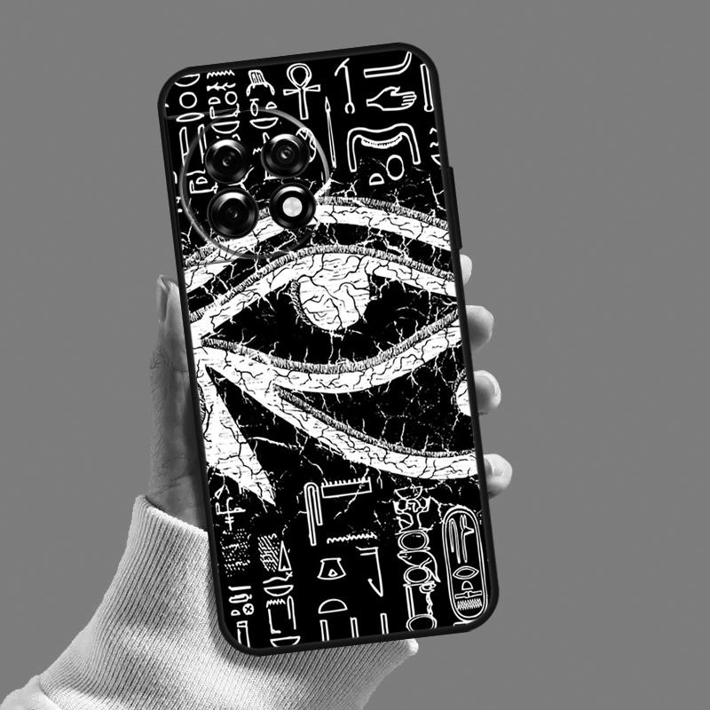 Sacred Eye of Horus Egypt Fresco Case For OnePlus Nord 5 CE 4 3 Lite N20 N30 OnePlus 15 13 12 11 8 9 10 Pro 12R 13T 13R Cover