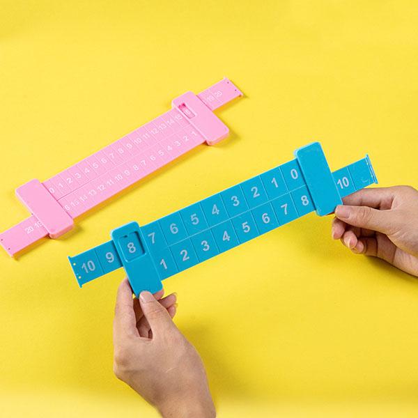 Kids Preschool Math Learning Toys Number Matching Toy Digital Decomposition Ruler For Kid Children