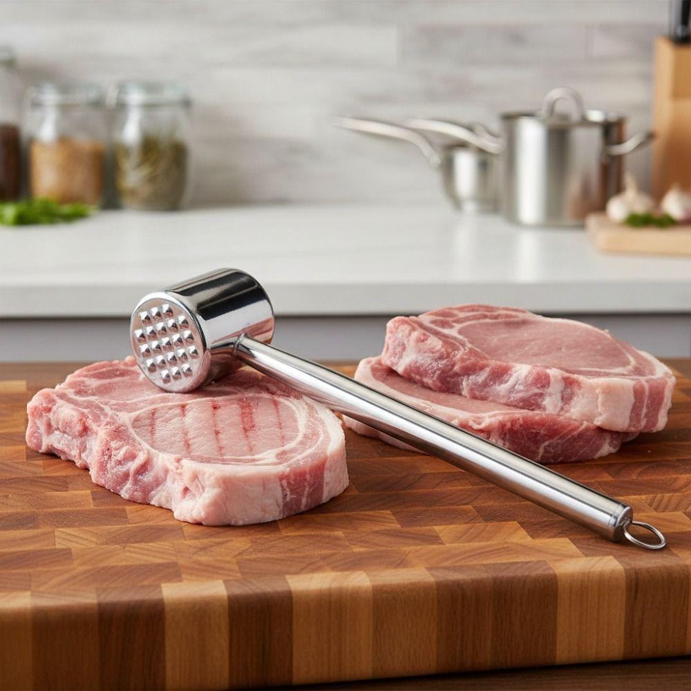 Hanging Meat Beat Hammer Rust-proof Meat Mallet Loose Meat Tool Meat Knocker Restaurant