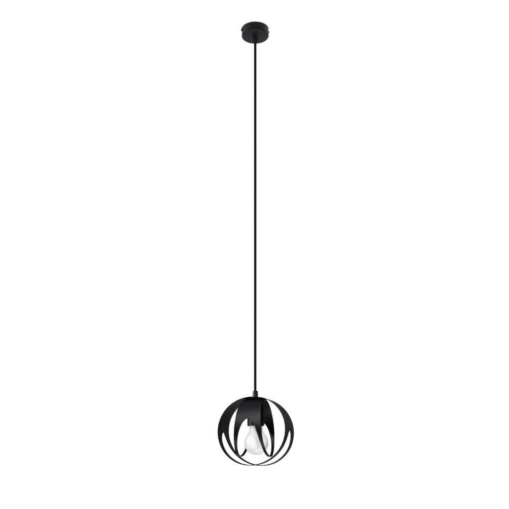 Lampa Wisząca Tulos 1 E27 Czarny Sollux Sl.1087