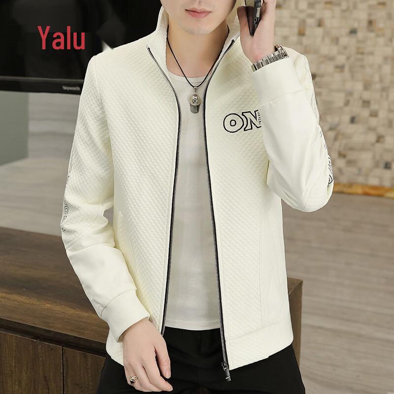 Men s Trendy Stand-Collar Jacket L