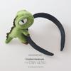 Cartoon Little Dinosaur Doll Cute Headband Korean Internet Celebrity Super Cute Headband Plush Hairpin Exquisite Brooch Hair Accessories