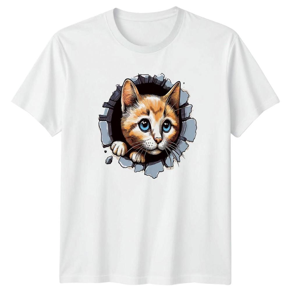 Kitten Cats Animals Unisexs TShirt Unisexs Tee Graphic Unisex Top Pet Lover S