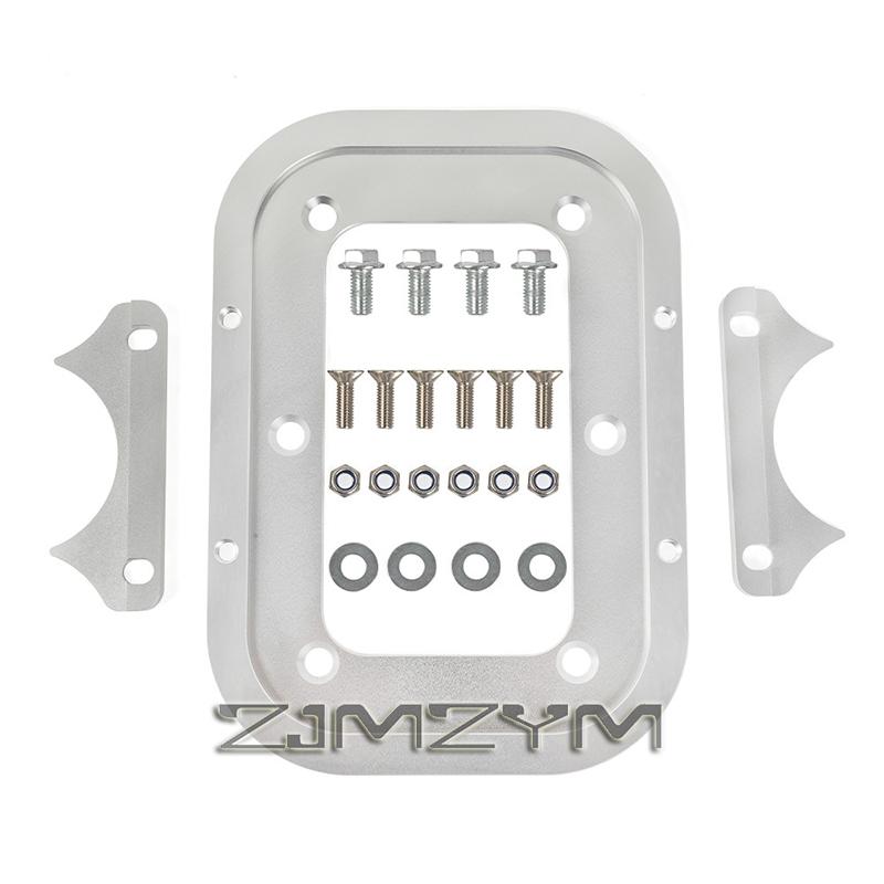 1 Set Aluminum Alloy Battery Relocation Tray Hold Down Mount Bracket For Optima Battery Top 34 34/78 D34 D34/78 34M
