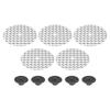 10 Pcs Washers Exhaust Heat Shield Repair Kit Metal Heat Shield Clips N90796501 Heat Protection PlateHeat Shield Heat Plate
